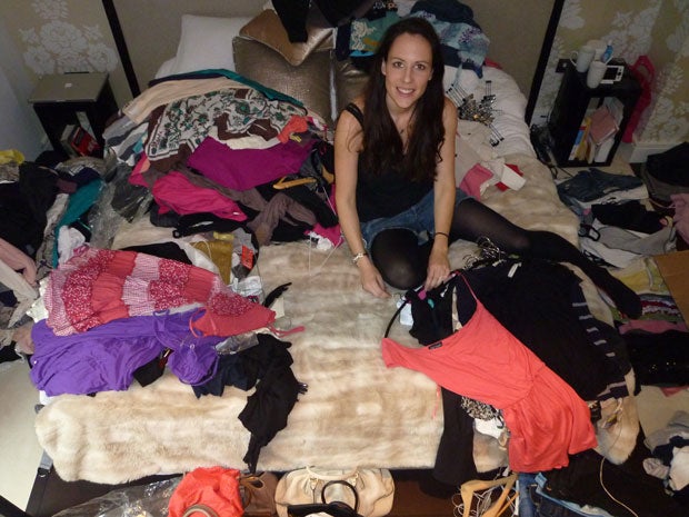 Vicky Silverthorn is a professional de-clutterer and home organiser to the stars