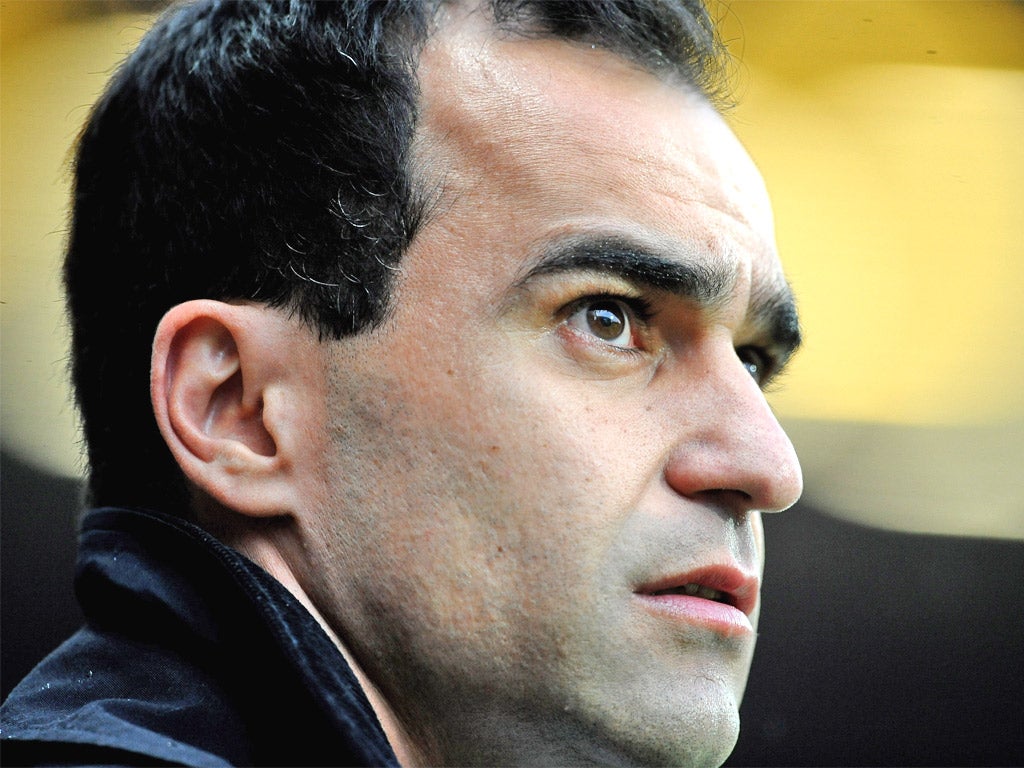 Roberto Martinez steered Wigan to safety