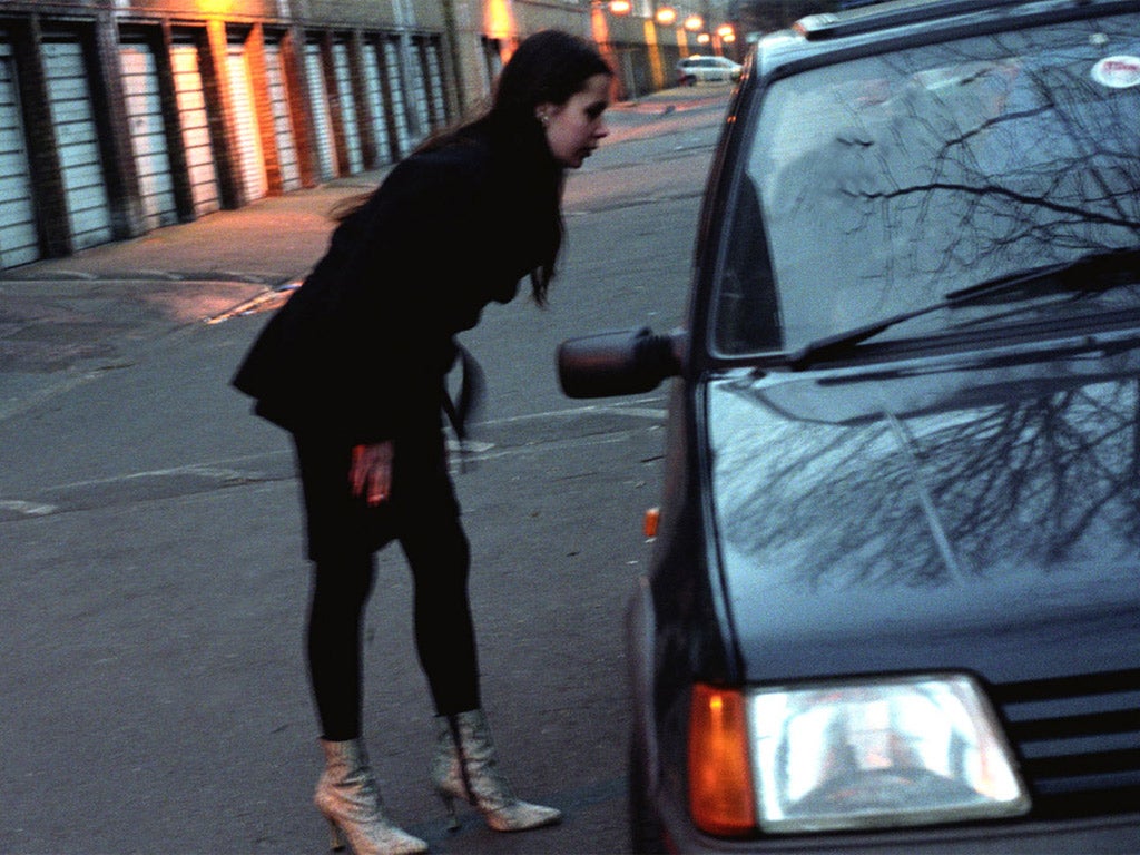 Women working on the street are generally from Britain