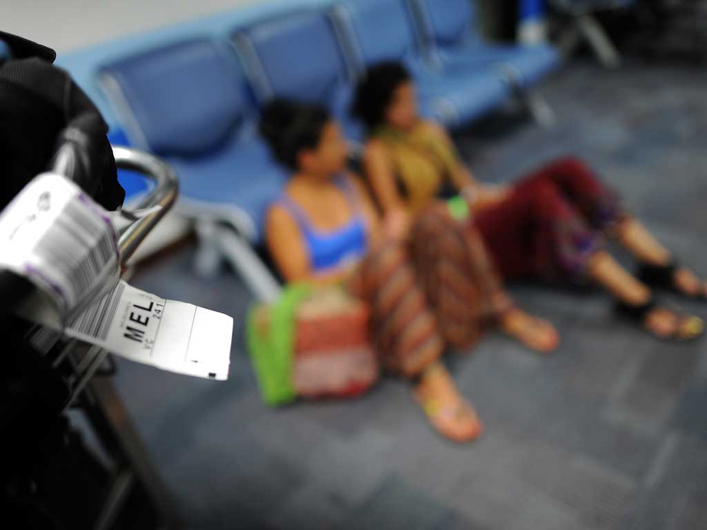 The long goodbye ... delays at airports are all too frequent