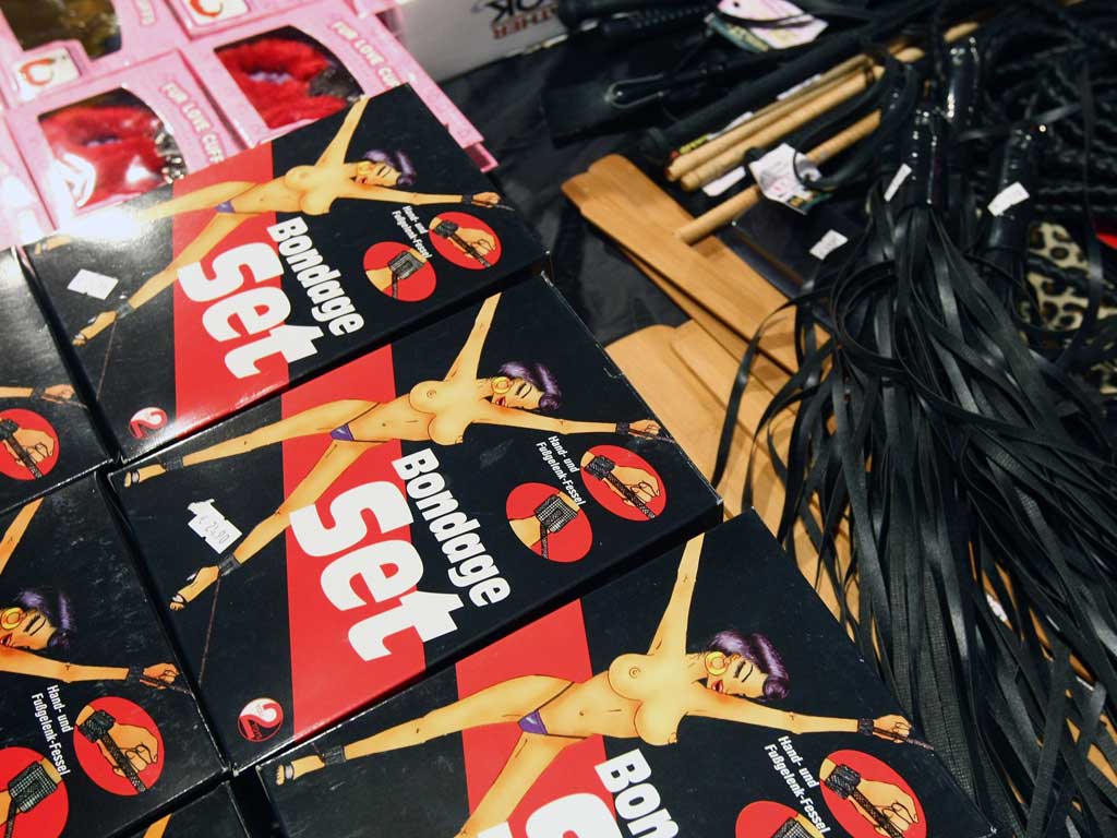 Adult playthings apparently go down a storm in the Hampshire town of Fleet