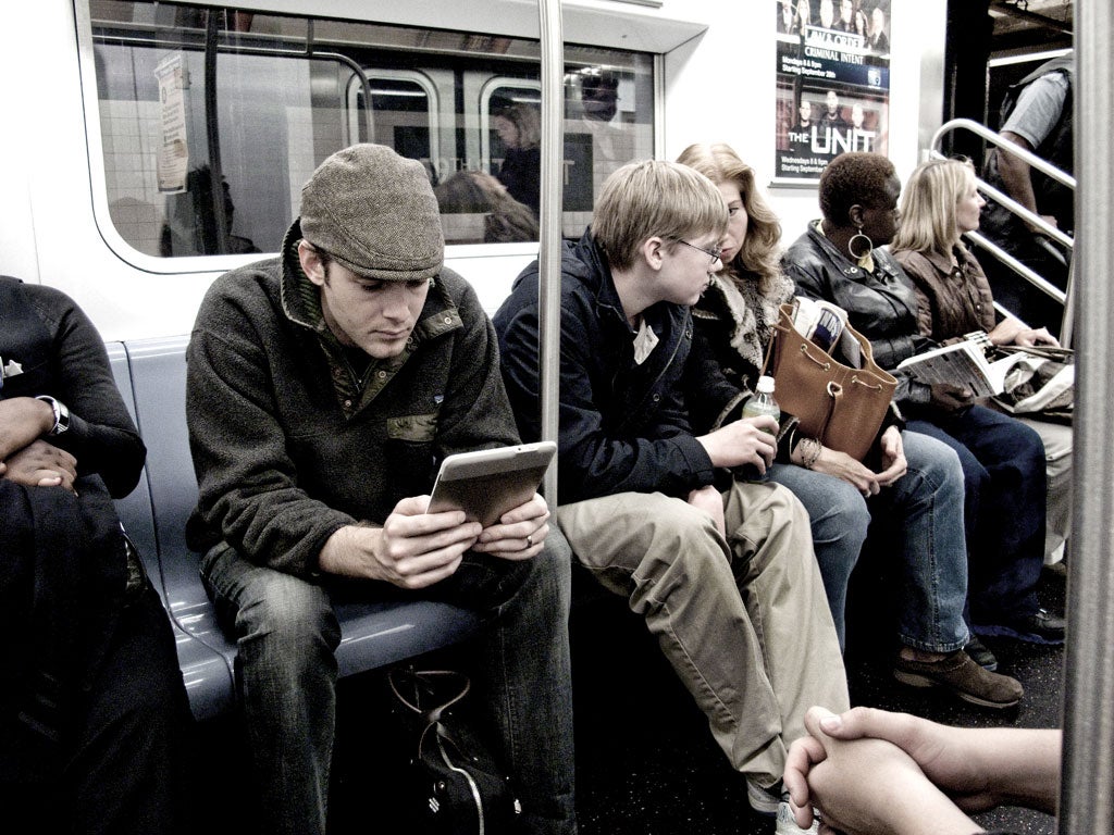 Text in the city: the anonymity of the e-reader has brought a huge new audience to sexually explicit literature