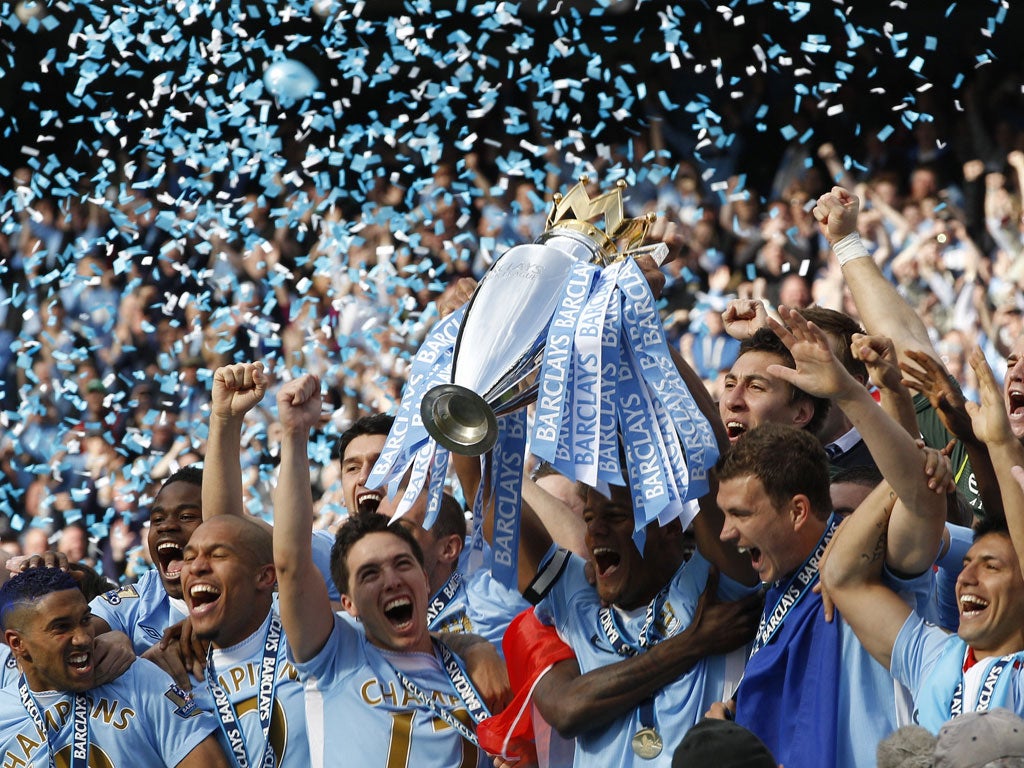 The players will parade through the city in an open top bus following yesterday's last gasp win over Queens Park Rangers