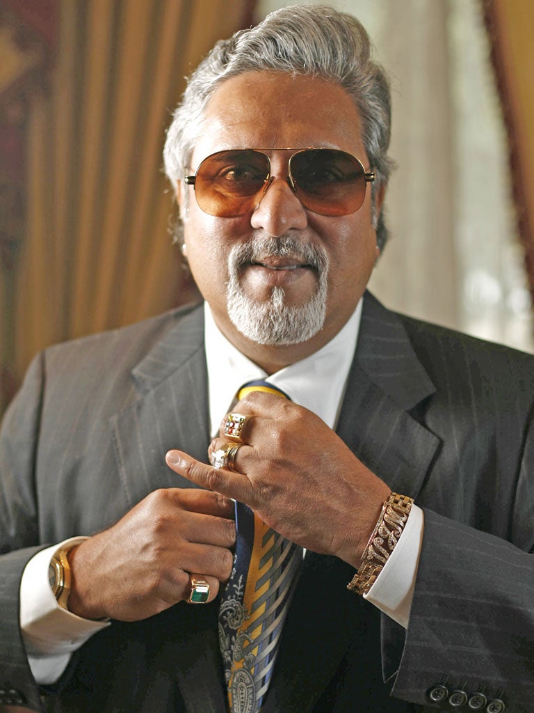 Dr Vijay Mallya of Kingfisher Airlines at the Lanesborough Hotel,
London, Britain - 04 Sep 2008