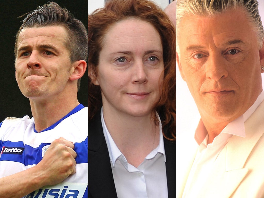 Just another day on Grace Dent's Twitter timeline: Joey Barton, Rebekah Brooks, Derek Acorah