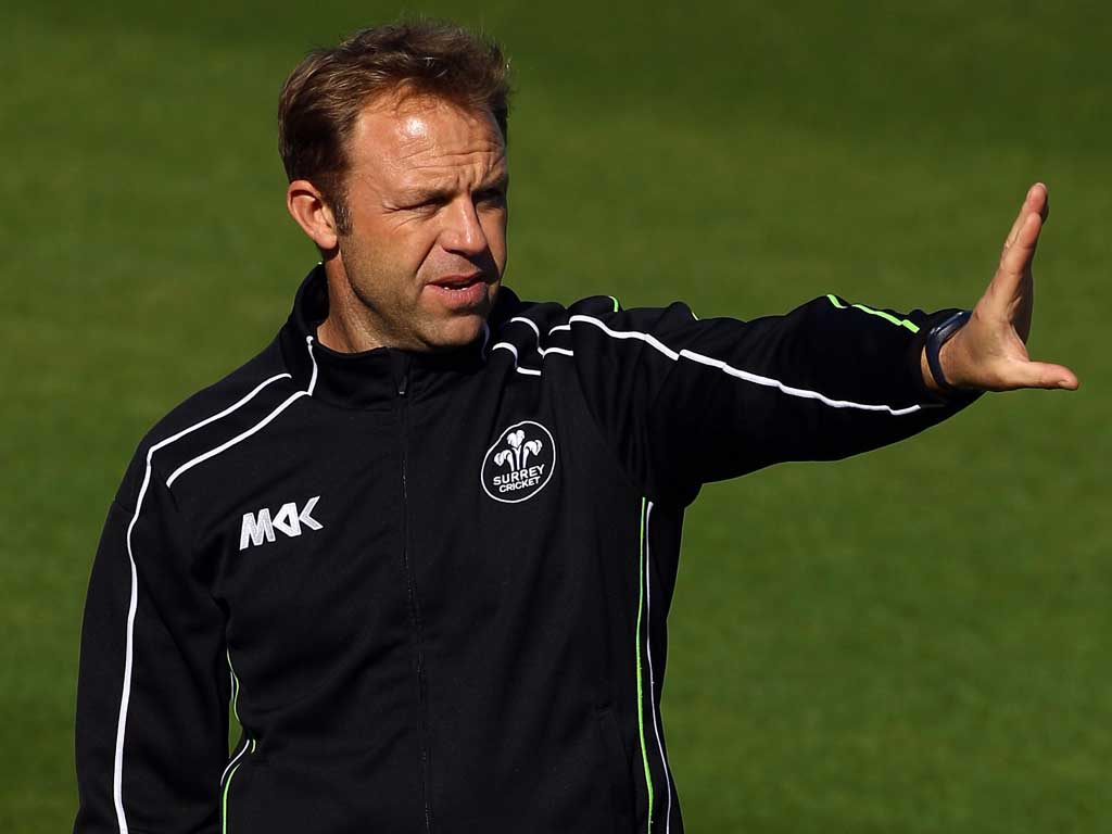 Surrey director of cricket Chris Adams made his displeasure clear to his players after Somerset piled on the runs at The Oval