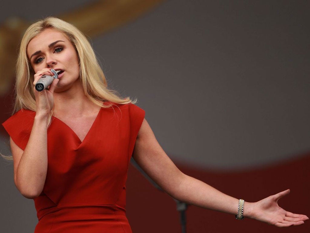 Mezzo-soprano: Katherine Jenkins is a classical-popular crossover singer