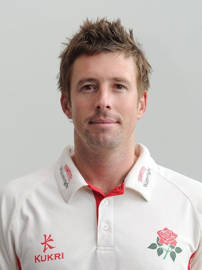 Paul Horton: The opener's unbeaten 56 was the highlight as Lancashire followed on