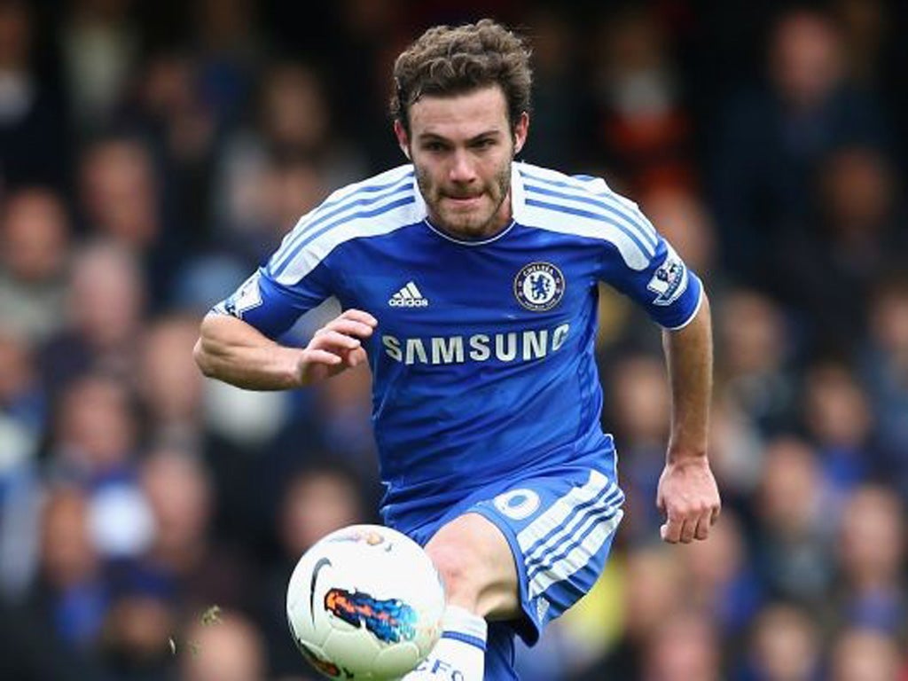 Chelsea's Juan Mata