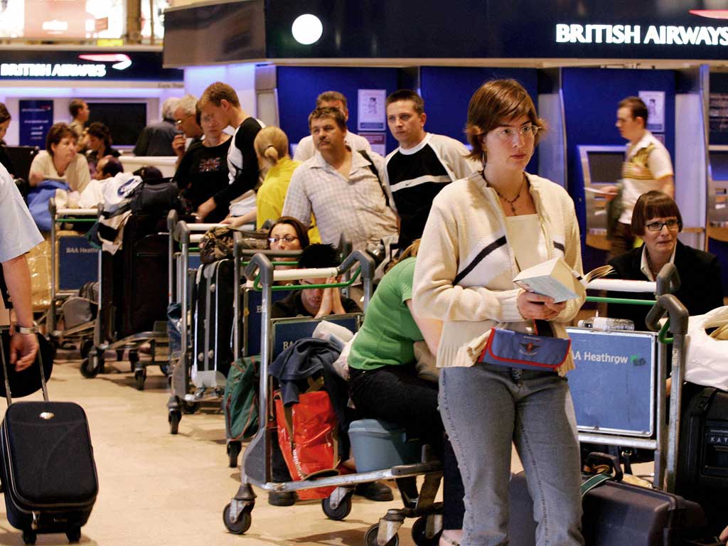 Take your queue: the airport experience is increasingly unpleasant