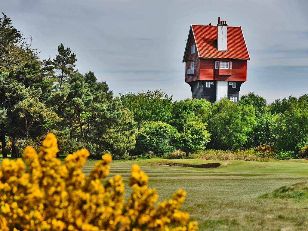 Eccentric escape: The House in the Clouds, a five-storey clapboard tower, is now an unusual holiday rental