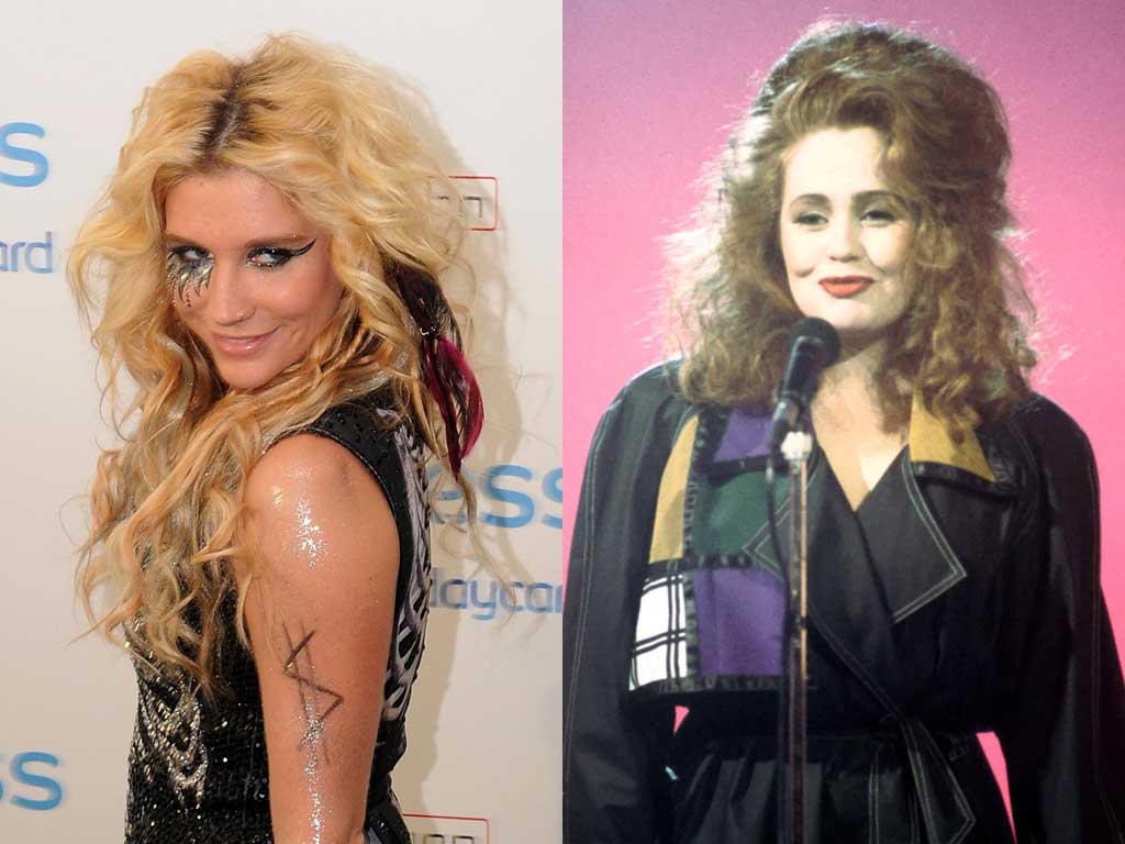 Ke$ha's name, and her clothes, speak volumes - whereas acts such as Sonia seem more subtle than today's stars