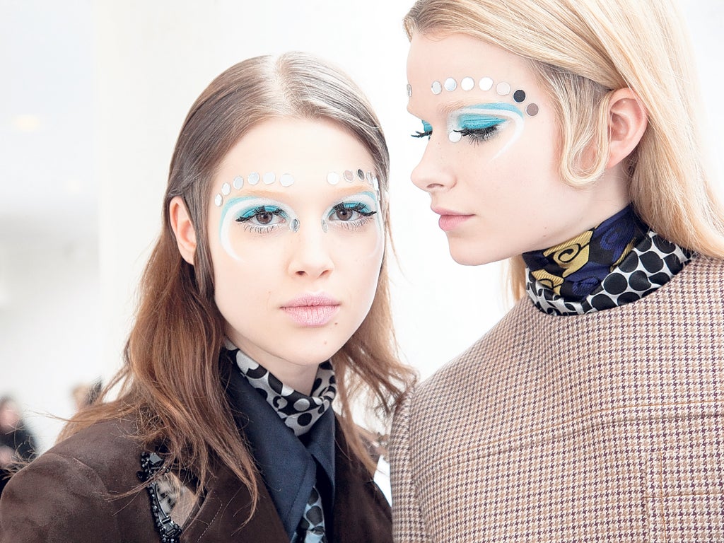 Make-up maestros: Miu Miu a/w12