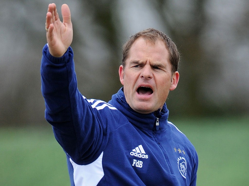 Frank de Boer had been linked with the vacancy