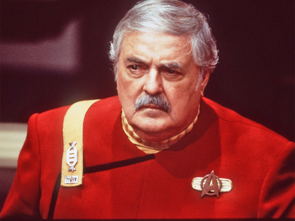 James Doohan played 'Scotty' in the original 'Star Trek' TV series