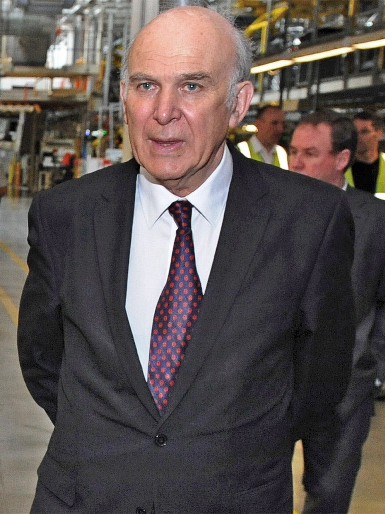 A lot has been made of Vince Cable's negative attitude to business