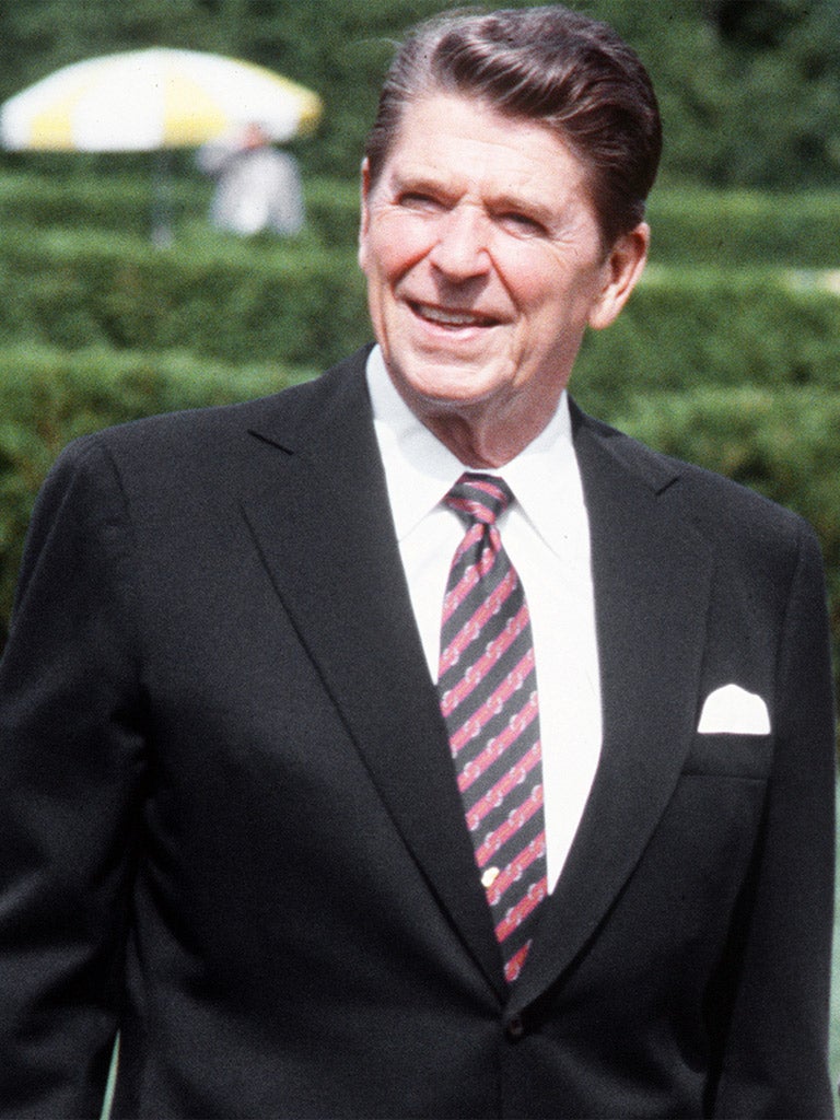 The seller claims their mother 'did the blood work' on President Ronald Reagan