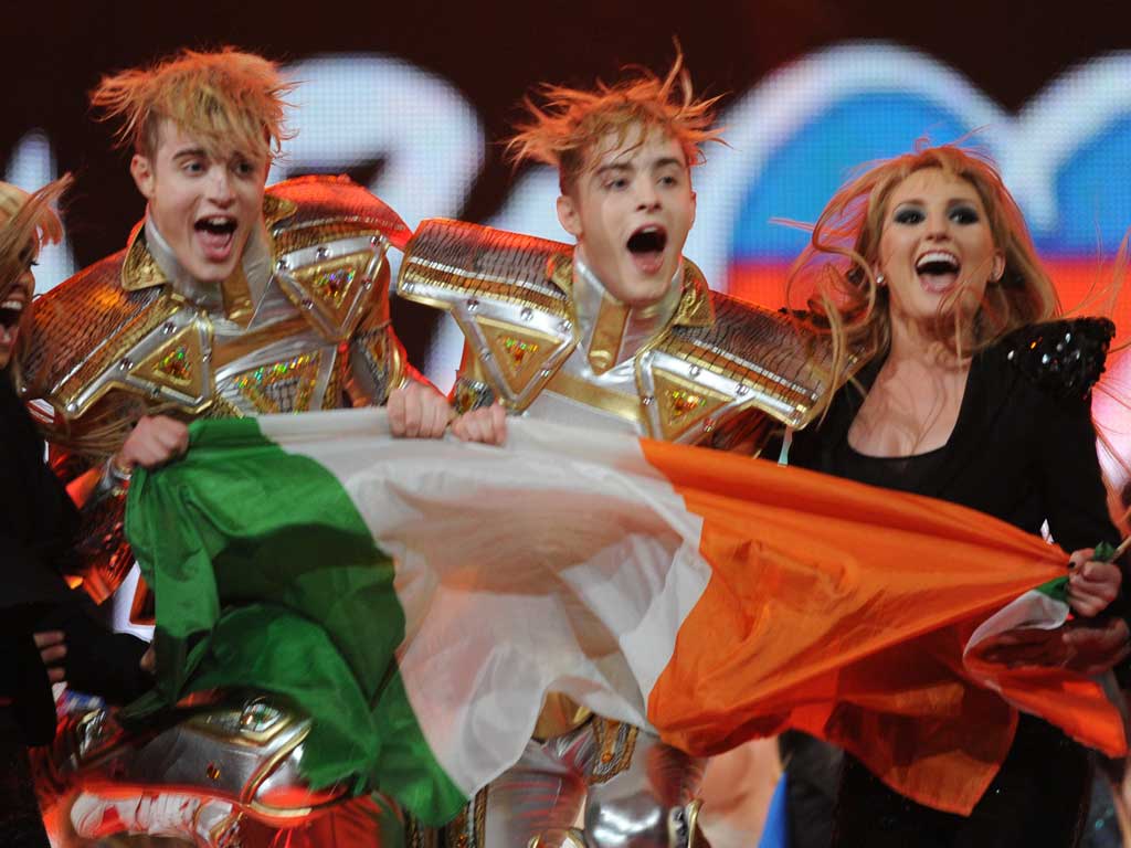 Jedward have made it through to their second Eurovision Song Contest final