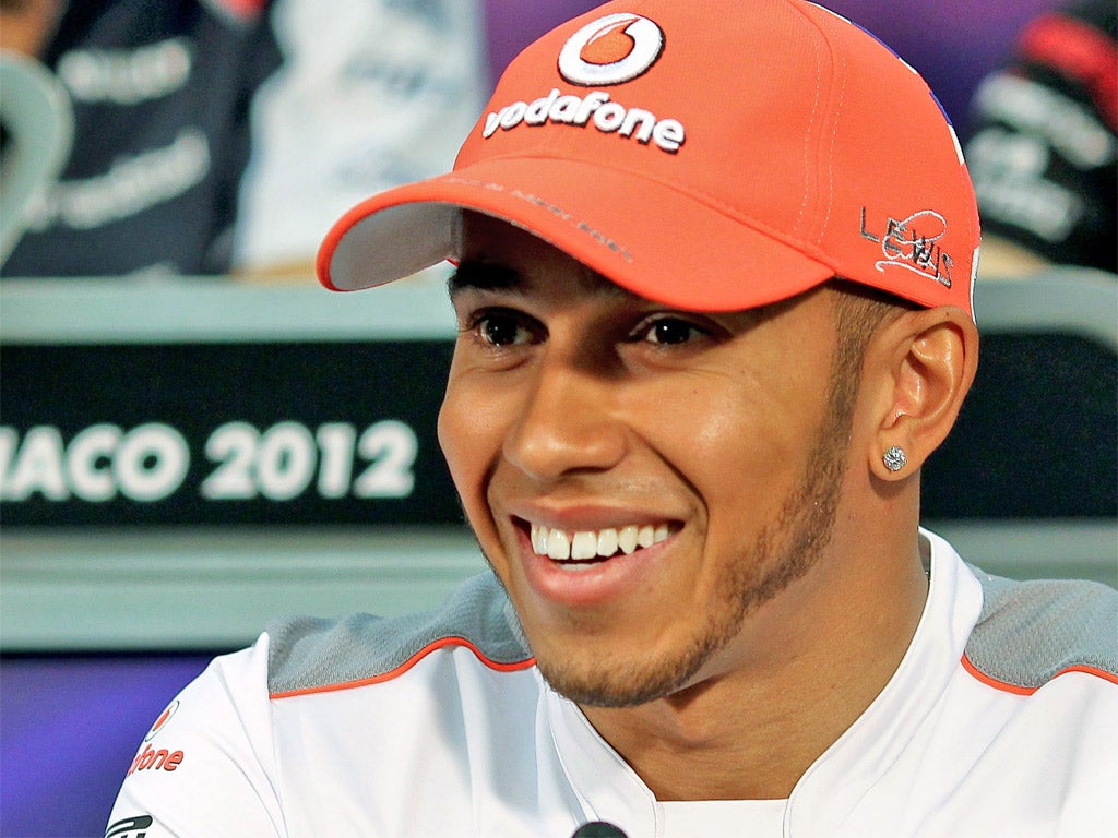 Hamilton has won at Monaco in Formula Three and GP2 as well as Formula One