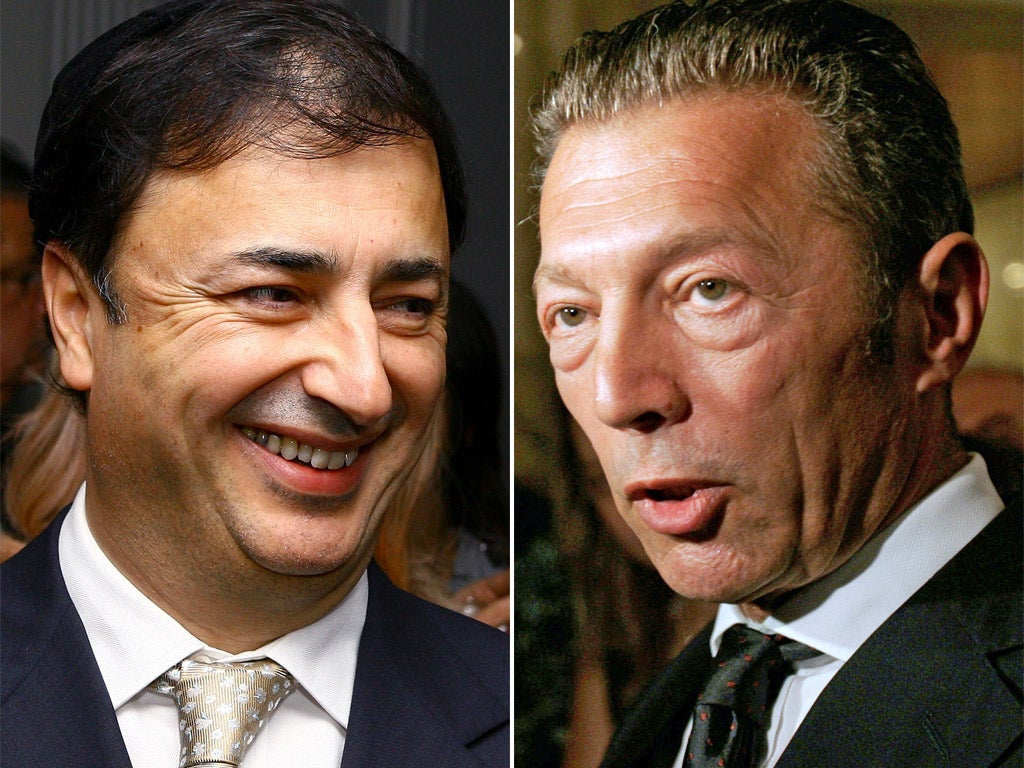 Lev Leviev and Arkady Gaydamak