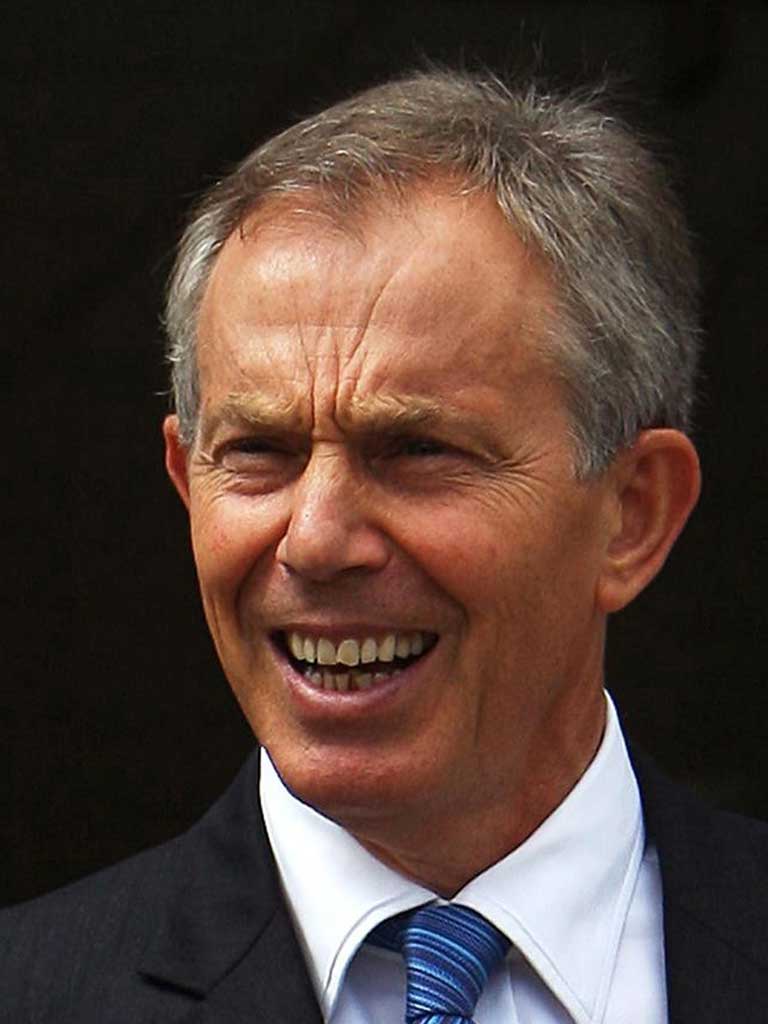 Former prime minister Tony Blair will face questions on Monday