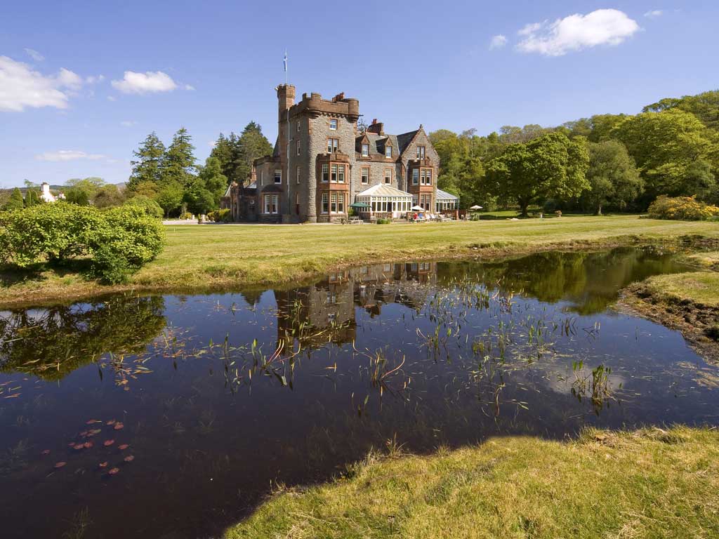 Private practice: The Isle of Eriska Hotel Spa & Island costs £10,000 a night