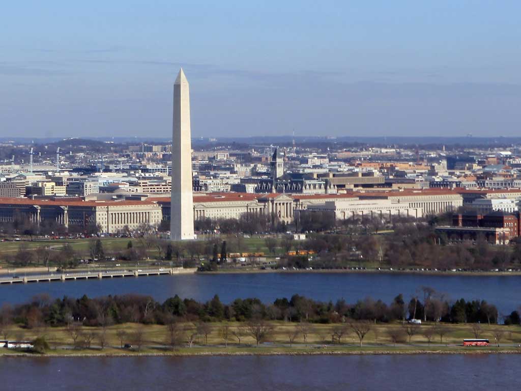 Focal Point: The 555ft Washington Monument may soon have
high-rise rivals