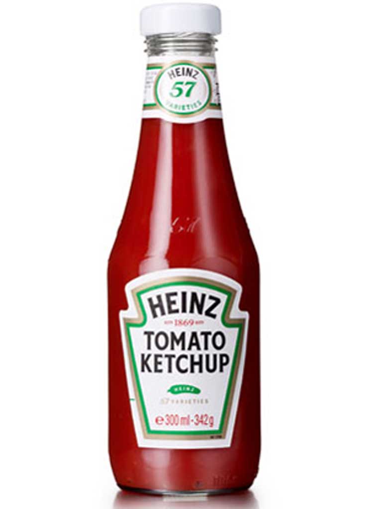 The latest culinary invention is the non-stick ketchup bottle