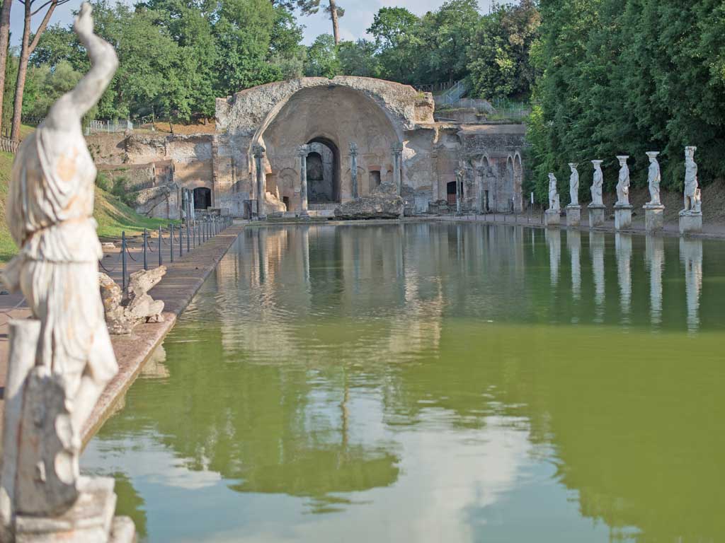 Hadrian’s second-century villa in Tivoly