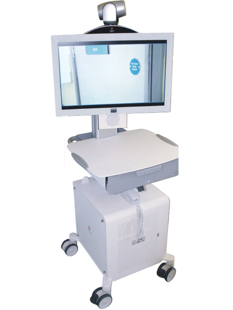 Digital surgery: stroke patients in emergency wards in Lancashire and Cumbria are able to be consulted remotely via the Telestroke