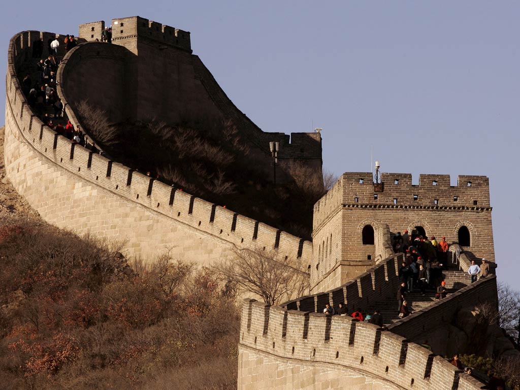 View of a lifetime: the Badaling section of the Great Wall is highly commercialised but still awesome