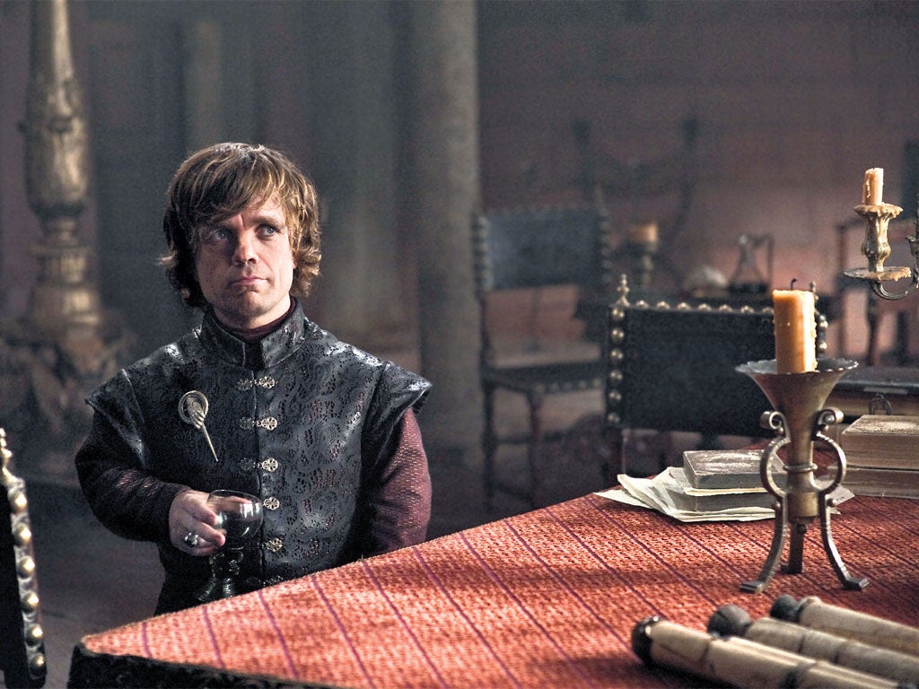 Drink and be merry: Peter Dinklage in ‘Game of Thrones’