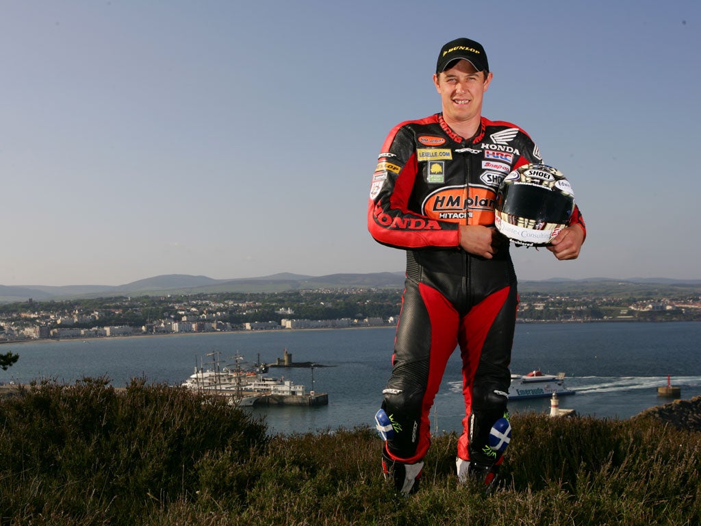 John McGuinness returns to the Isle of Man