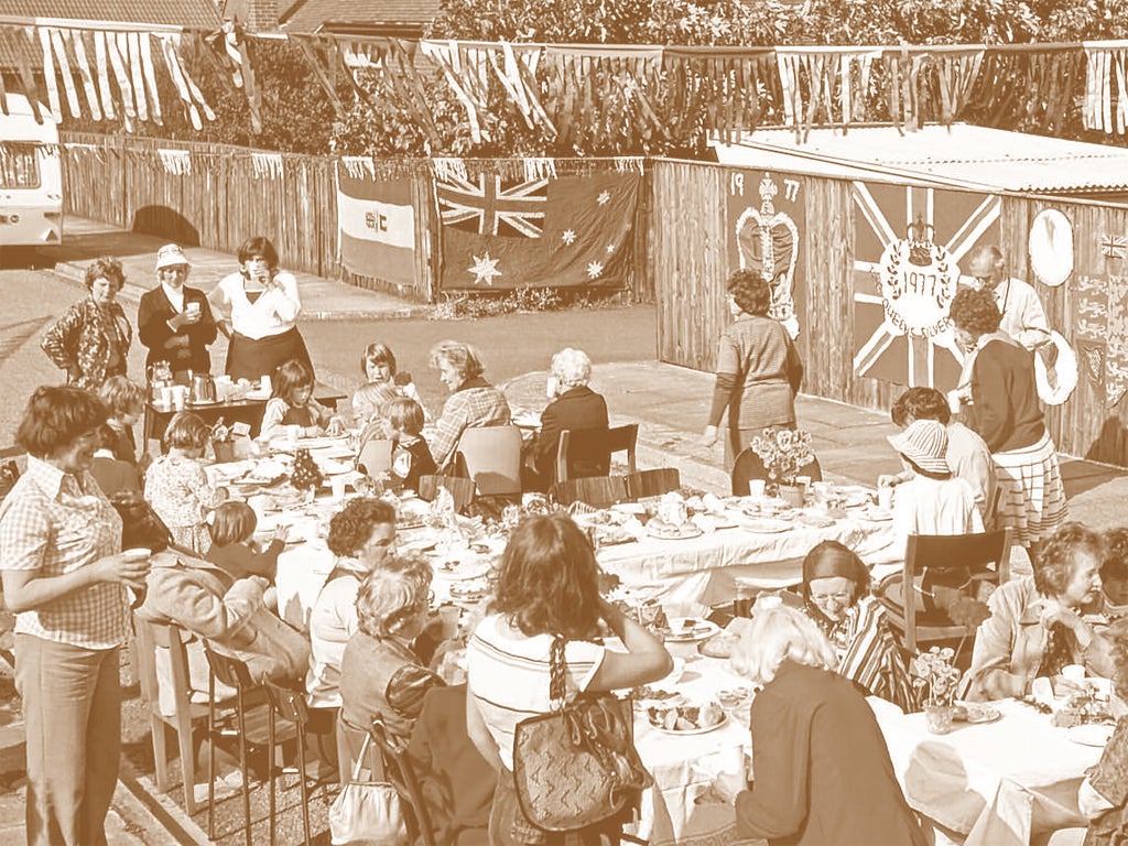 Queen’s Silver Jubilee street party, 7 June 1977