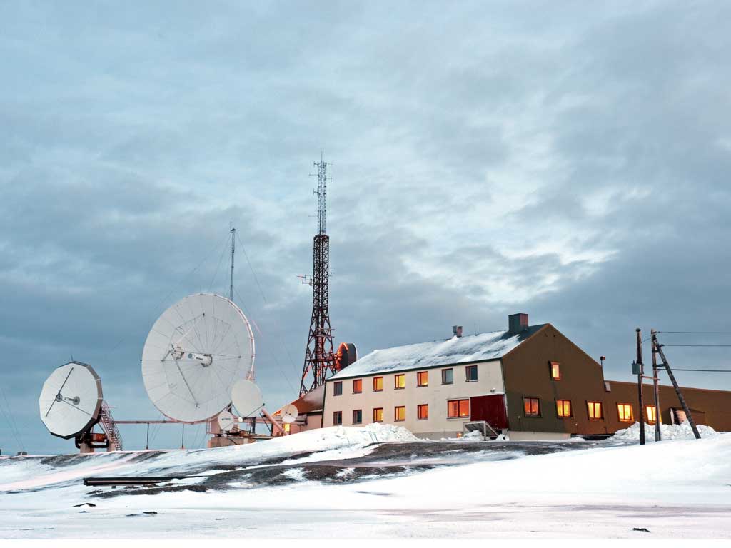 The Isfjord Radio hotel