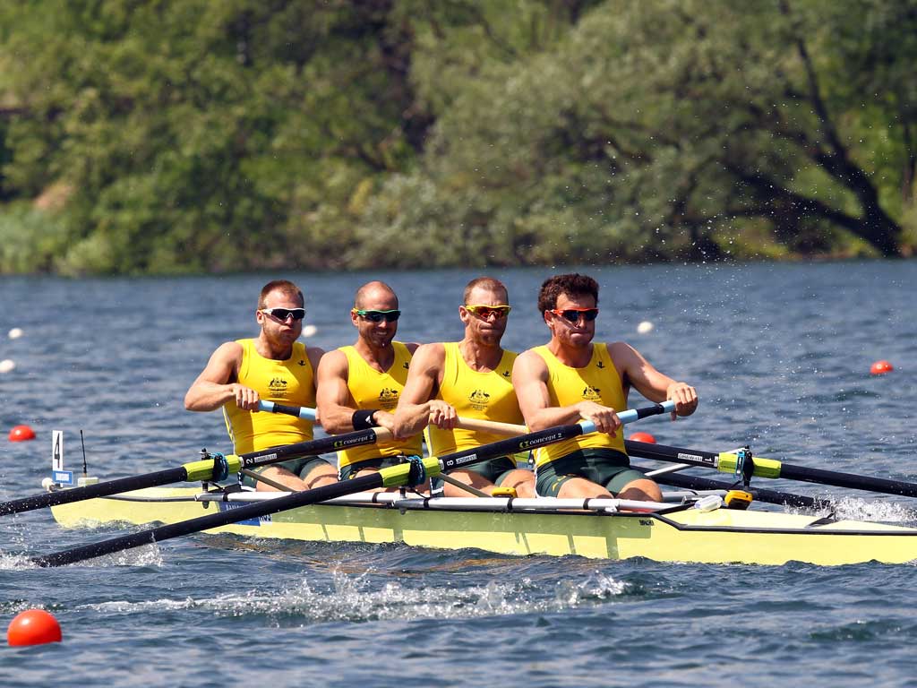 Oarsome challenge: Australia's men's four are gunning for Great Britain