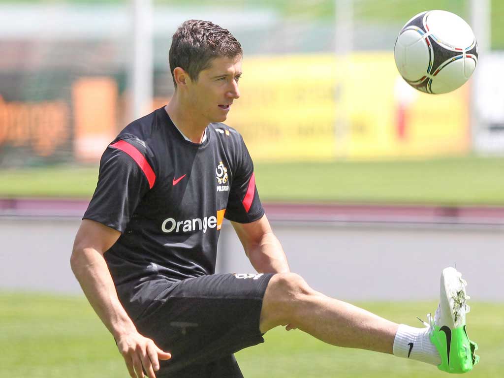 Poland will hope Borussia Dortmund striker Robert Lewandowski can continue his good form – he has scored 30 goals this season