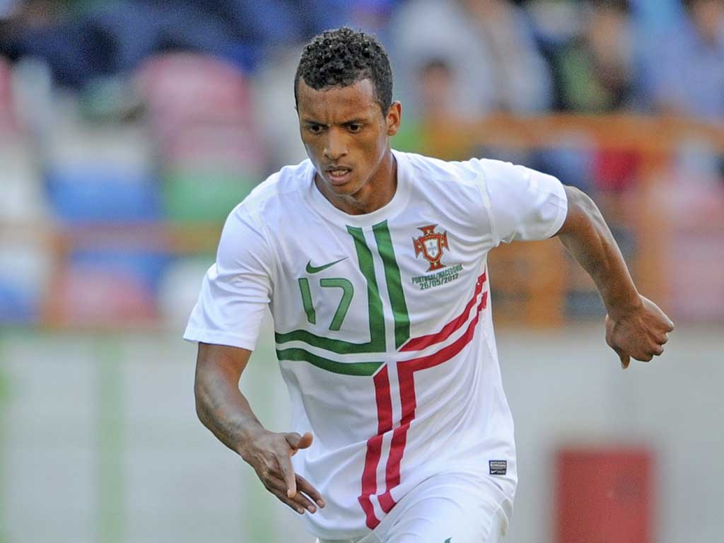 Portugal's forward Luis Cunha
