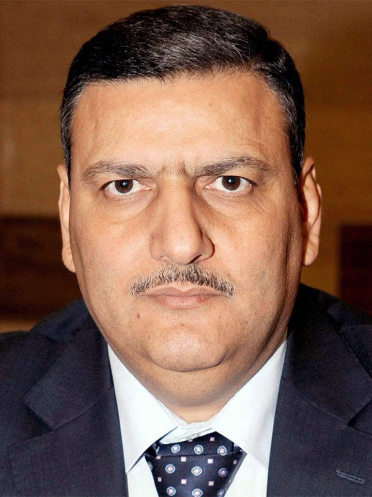 Syria's former prime minister Riad Hijab