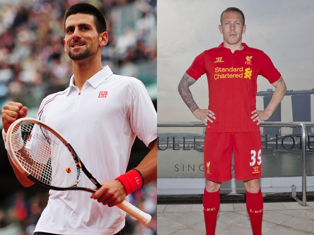 Novak Djokovic opted away from the sportswear giants to sign with Uniqlo, and Craig Bellamy models Liverpool's new kit from US lacrosse brand Warrior