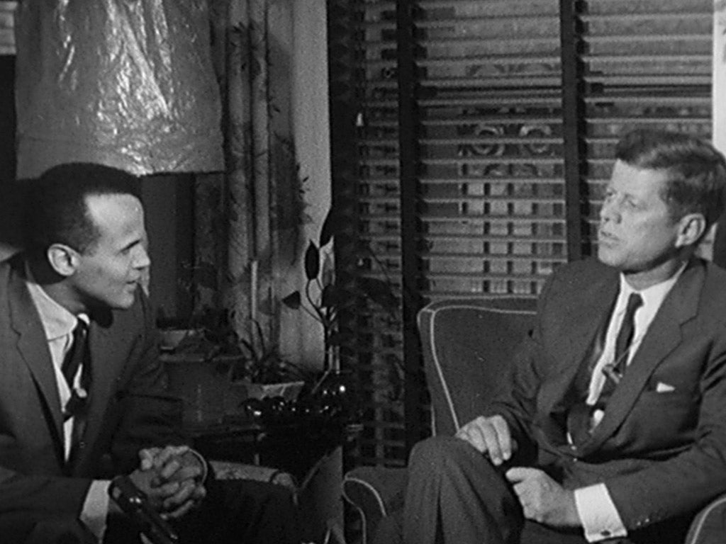 Harry Belafonte with JFK