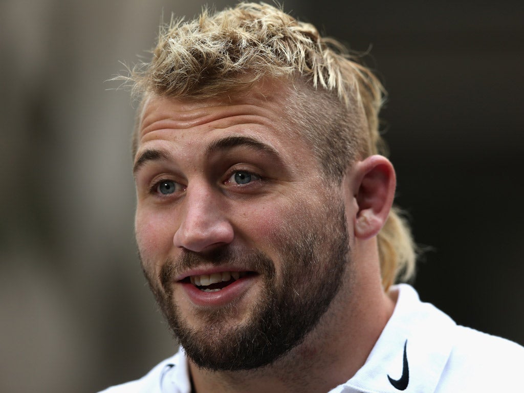 England's Joe Marler won't be changing his hair while in South Africa because his 'barnet tools are at home'