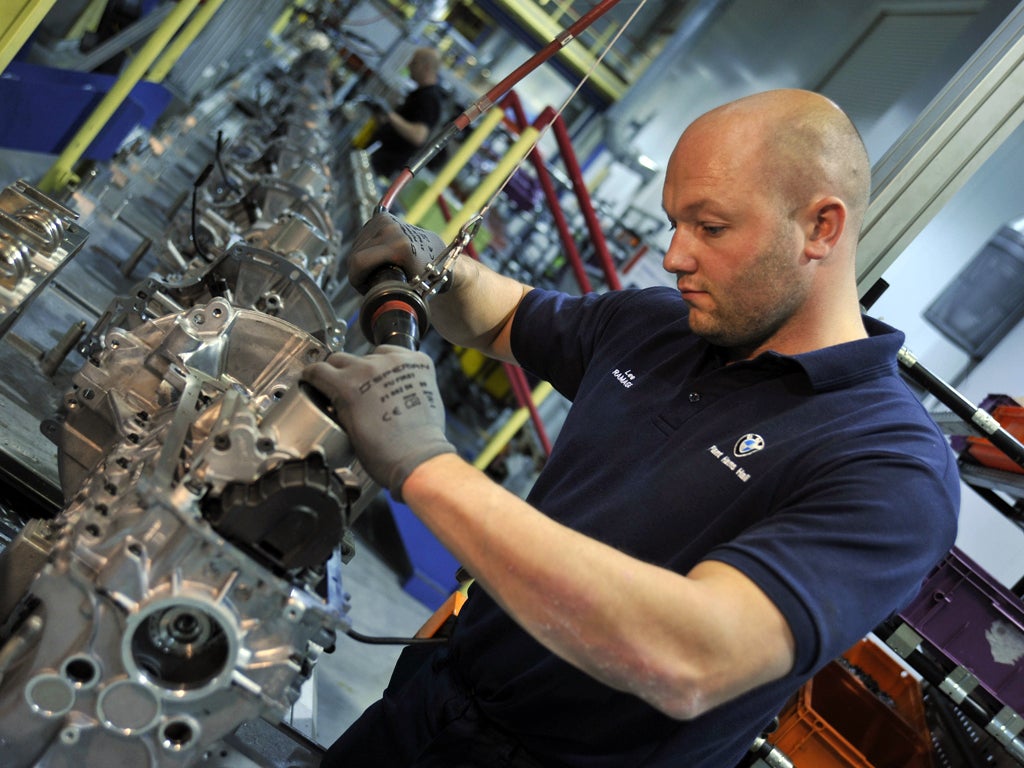 Work at the Hams Hall plant