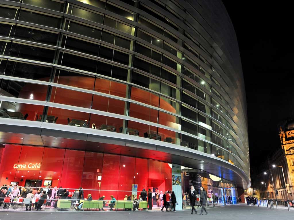 Award-winner: the Curve theatre in Leicester