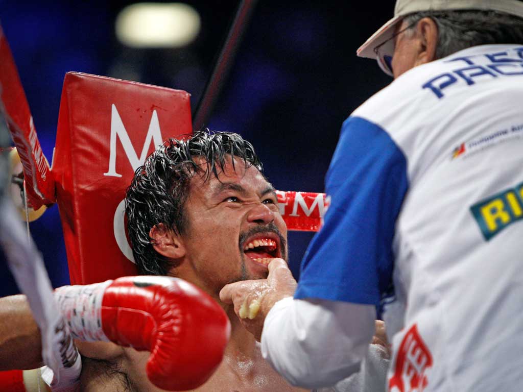 Manny Pacquiao’s seven-year run was ended by Timothy Bradley