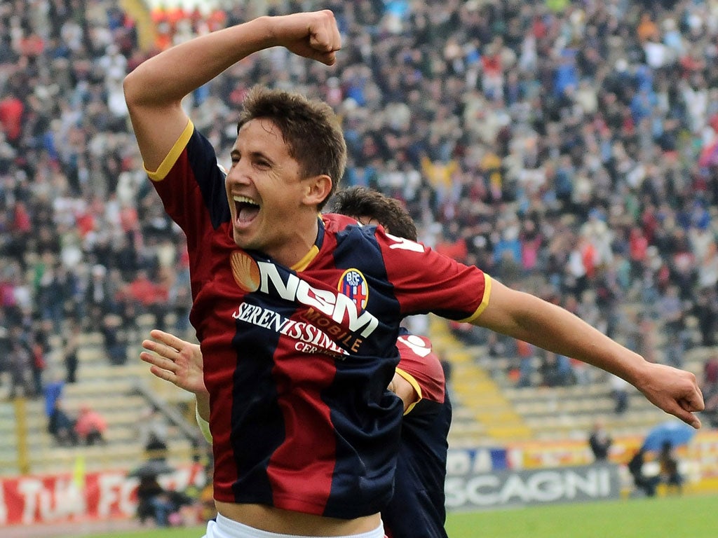 Gaston Ramirez in action for Bologna