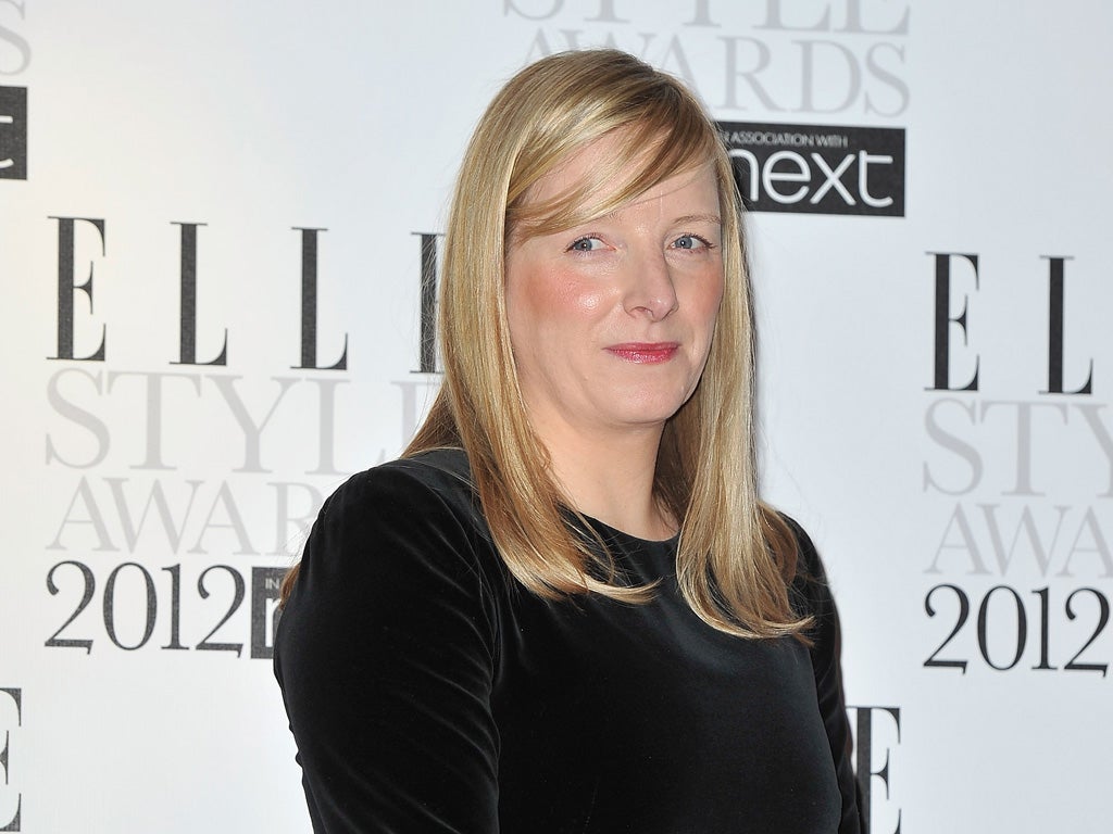 Sarah Burton the designer of Kate Middleton's wedding dress