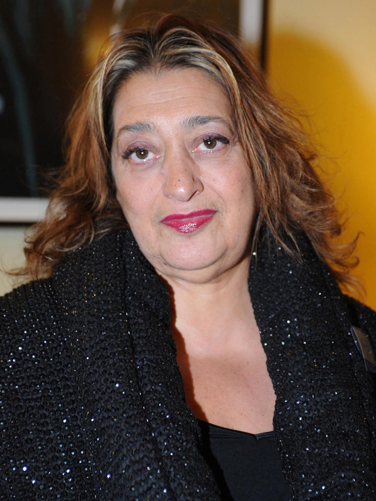 Architect Zaha Hadid