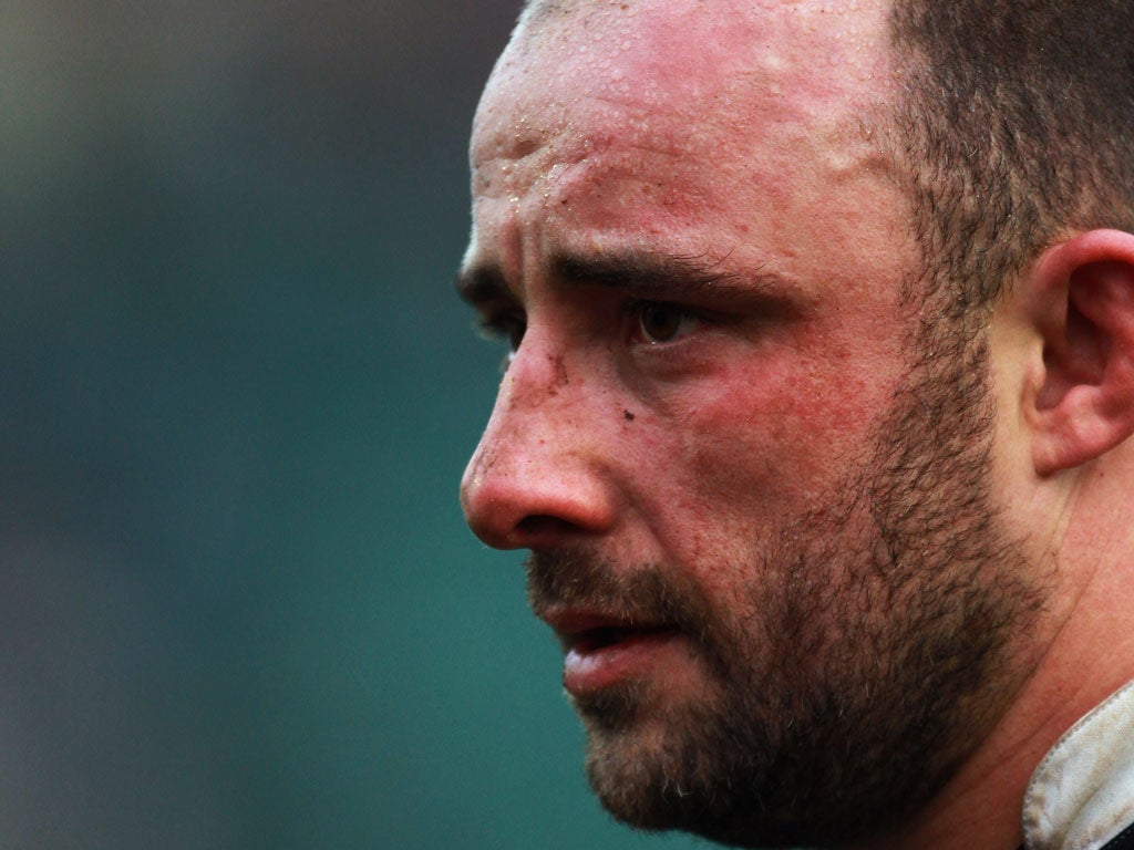 David Flatman is retiring due to an injury