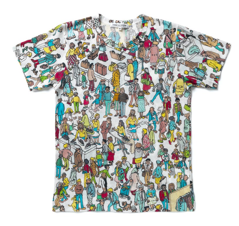 We love: Wallywatchers - Officially the world’s best hide-and-seek player, Where’s Wally is celebrating 25years in the game with a collaboration with Comme des Garçons that is sure to become instantly collectible. T-shirt £160, Dover Street Market, London W1